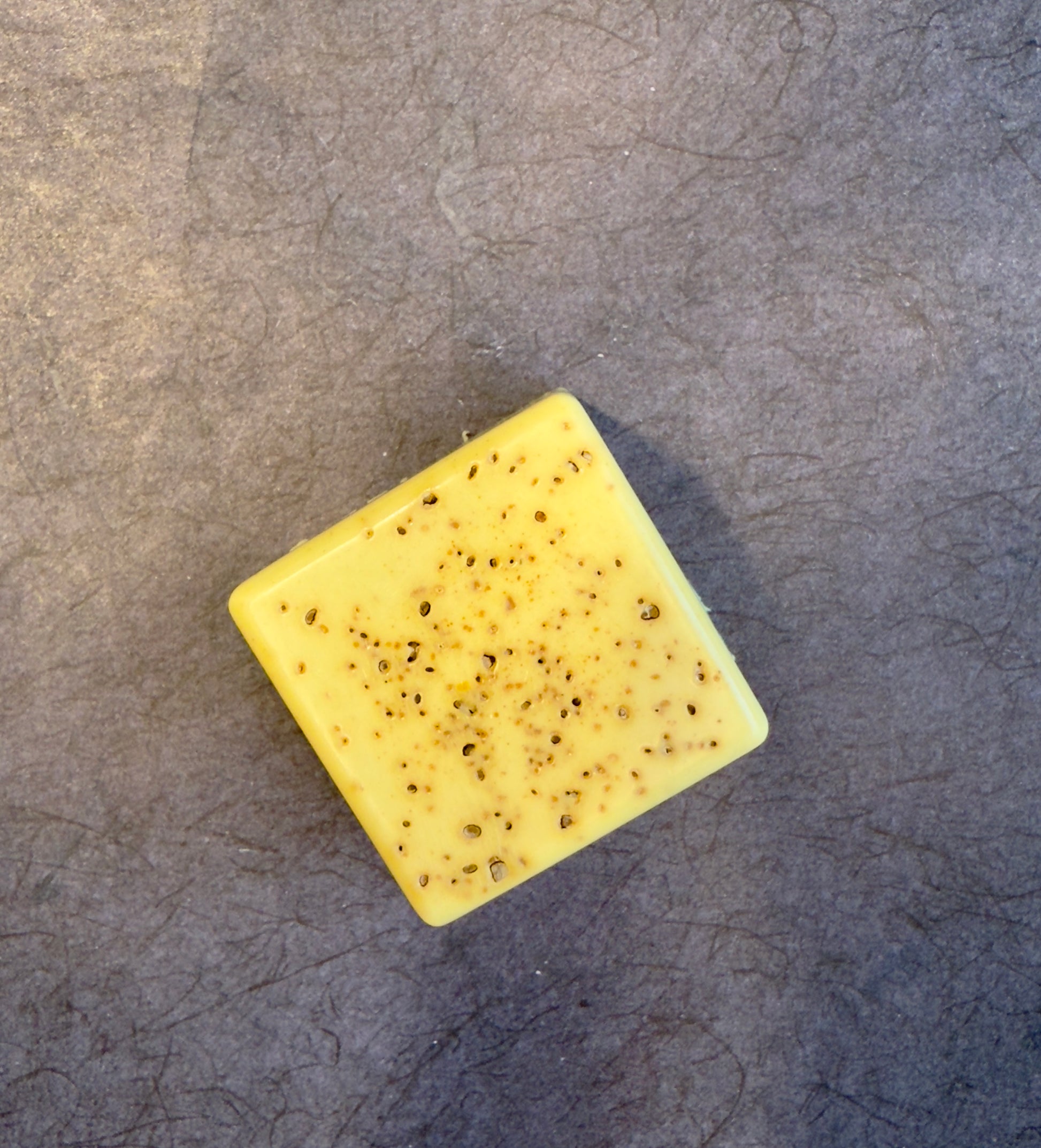 Lavender Honeycomb bee pollen speckled soap bar