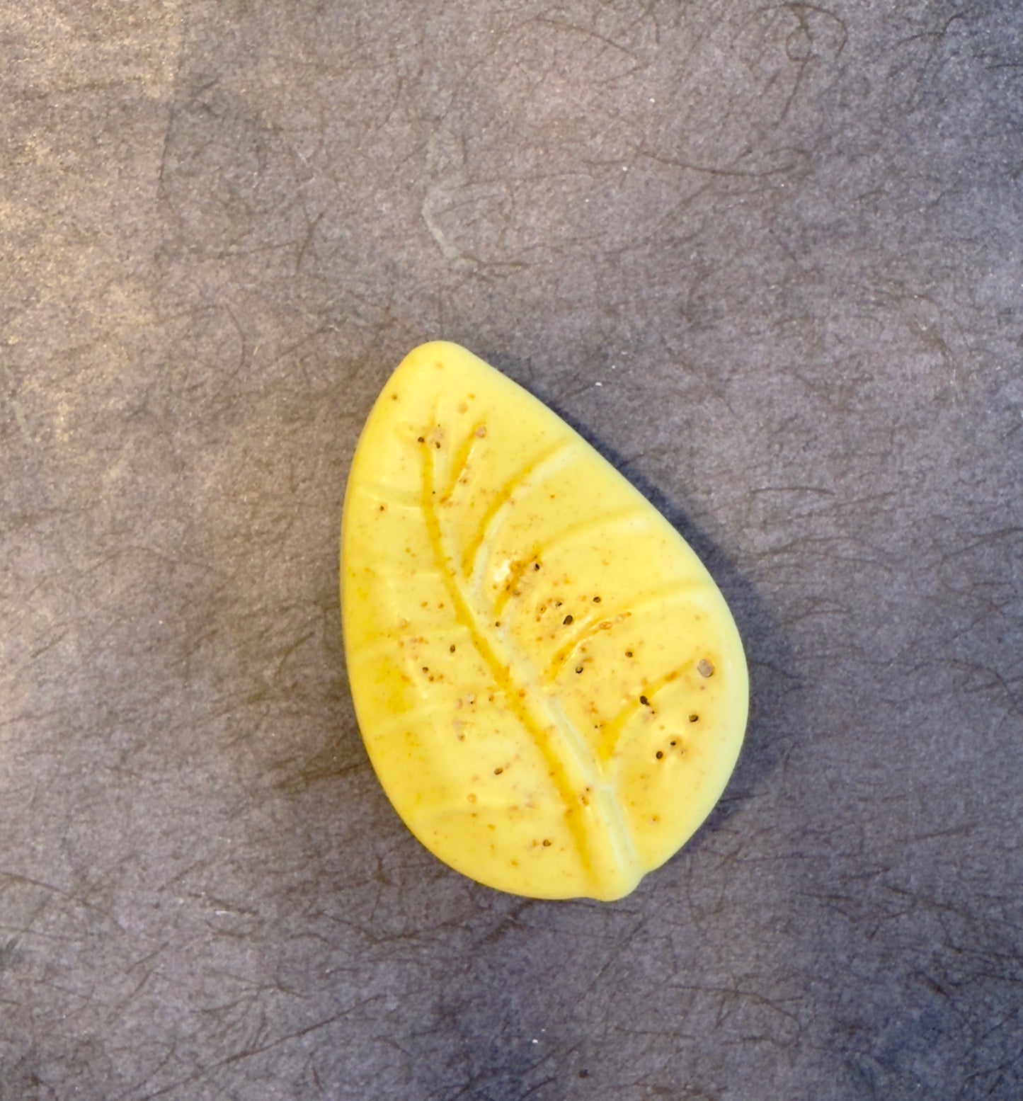 Lavender Honeycomb bee pollen speckled soap bar