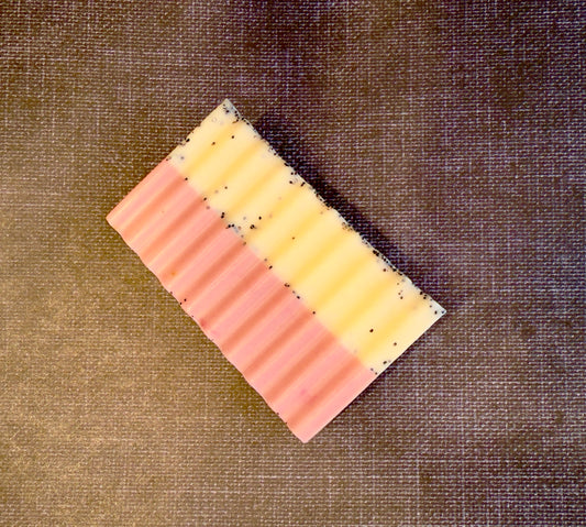 Island Sunrise – Small Batch Cocoa Butter Soap | Coconut Breeze & Tropical‑Bloom Aroma